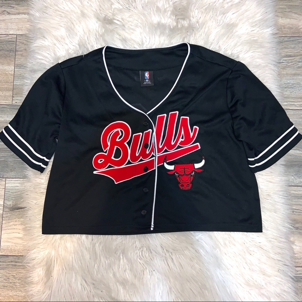 NBA Chicago Bulls Cropped Fit Jersey